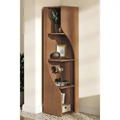 GENERICO - Estante Esquinero Marea - Castaño