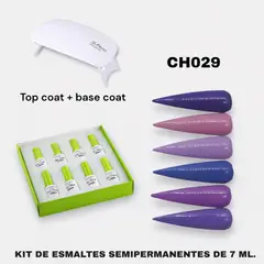 CHERIMOYA - Set Básico de Manicura en Gel Semipermanente – 7 ml