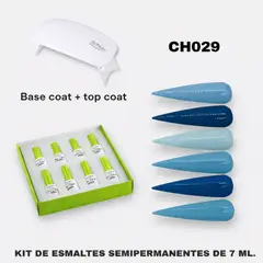 CHERIMOYA - Set Básico en Gel Semipermanente – 7 ml