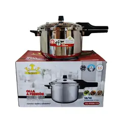 GENERICO - Olla a Presión SUPREMA 11 Litros Acero Inoxidable SU-P006-11L