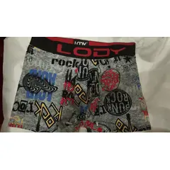 GENERICO - BOXER EL ALGODON LICREDO ESTAMPADO PARA HOMBRE