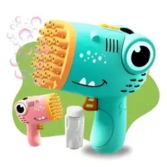 GENERICO - PISTOLA BURBUJA NIÑOS DINOSAURIO JUGUETE INFANTIL