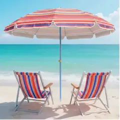 GENERICO - Sombrilla de Playa Con Protección UV 2m