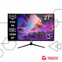 TEROS - Monitor Curvo TE-2732S 27” FHD VA 100Hz 1ms HDMI DP