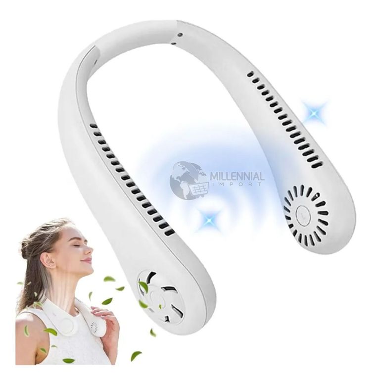 Ventilador de Cuello Recargable Mujer