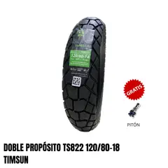 TIMSUN - LLANTA MOTO TS822 120-80-18 TUBELESS