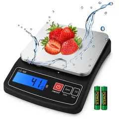 GENERICO - Balanza Digital Cocina 5kg Alta Precisión Acero Inoxidable