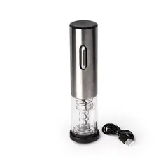 ICHIMATSU - Sacacorcho Eléctrico Recargable USB de Acero Inoxidable 10200124