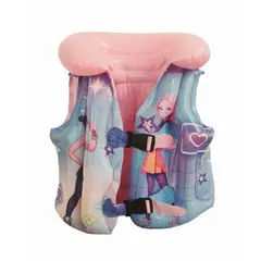 GENERICO - Chaleco Salvavidas Inflable para Niñas Temática Guerreras del K-Pop Talla L
