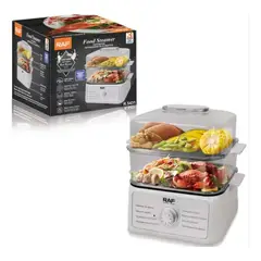 GENERICO - VAPORIZADOR DE ALIMENTOS DE 2 NIVELES DE 1000W