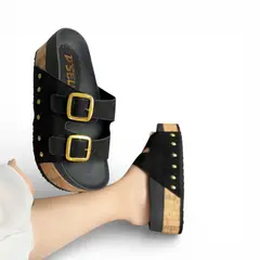 GENERICO - Sueco Mujer Alto X5 2086L-52 Color Negro