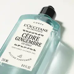LOCCITANE - Gel de ducha perfumado Cèdre Gingembre Cap Cedrat 250ml