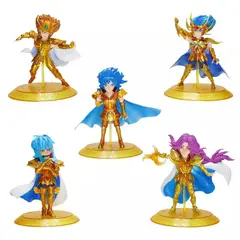 GENERICO - SAINT SEIYA CABALLEROS DEL ZODIACO DORADOS 5 UNID