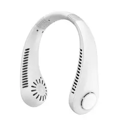 GENERICO - Ventilador de Cuello Portátil USB- Recargable, 3 Velocidades