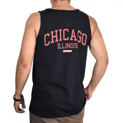 YONISTERS CLOTHING - Bividi Algodón Casual Básico Negro Chicago