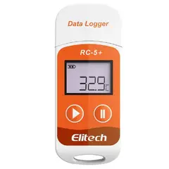 GENERICO - Termohigrómetro Data Logger Temperatura Elitech RC-5+