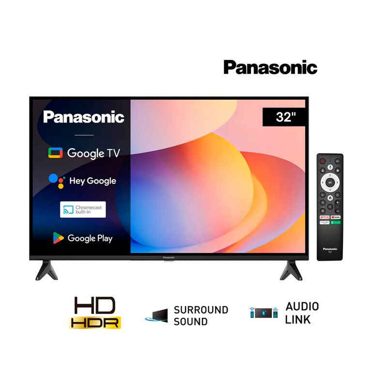 Televisor 32 Android Tv HD TC-32NS600P Sin borde - Negro