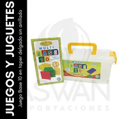 GENERICO - Juego Base 10 en taper delgado sin anillado