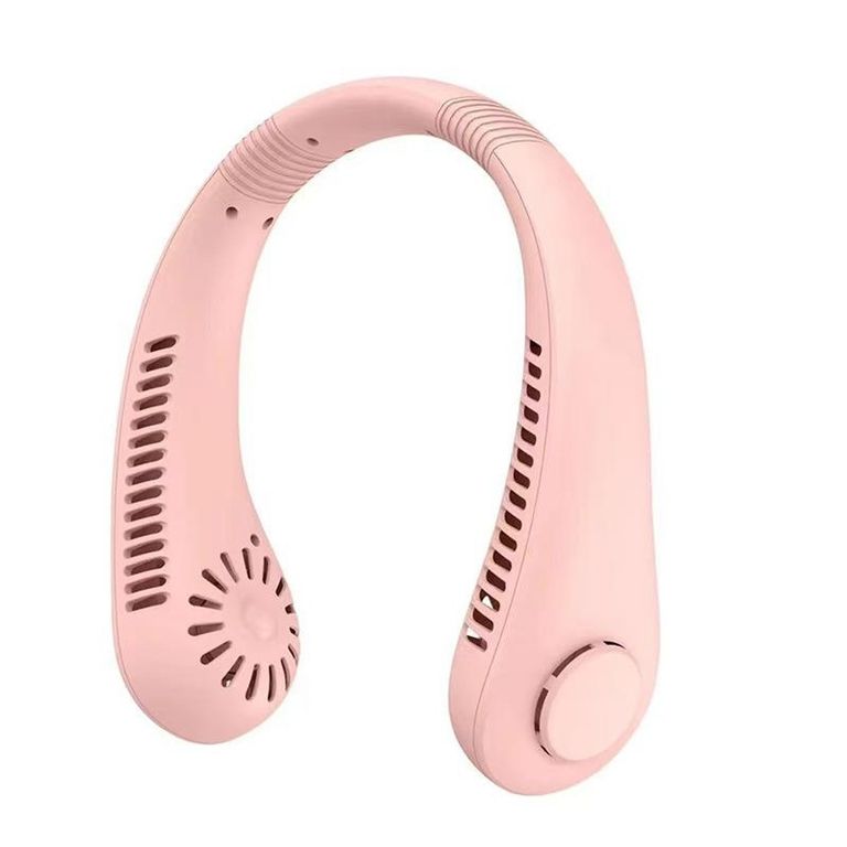 Ventilador de Cuello Portátil USB Recargable 3 Velocidades