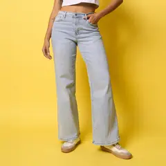 MOKACCINO - JEAN MUJER WIDE LEG VHELI-PA DENIM
