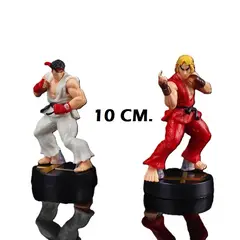 GENERICO - STREET FIGTHER RYU Y KEN MASTERS SET 2 UNID