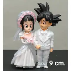 GENERICO - SET DE DRAGON BALL GOKU Y MILK BODA MATRIMONIO