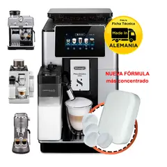 SIGNATURE PERU - Kit Descalcificador y Limpieza para Cafeteras Delonghi x1
