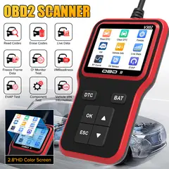 OEM - Escáner OBD2 Completo Diagnóstico Fácil Códigos Datos en Vivo IM EVAP Pantalla a Color