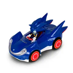 SEGA - CARRITO DE JUGUETE DE SONIC RETROCESO AUTOMATICO BASICO