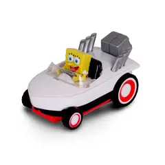 GENERICO - AUTO DE JUGUETE BOB ESPONJA RETROCESO AUTOMATICO LANCHA VELOZ