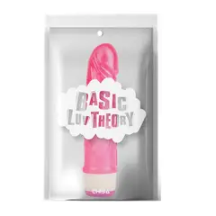 CHISA - Dildo Vibrador Stud Rod Rosado 17.5 cm Ø 4 cm