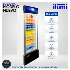 ILUMI - Visicooler 350L FAN COOLING BC-3500FC