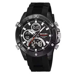 SKMEI - Reloj Vector Hombre Analógico Digital Alarma Cronometro 2476