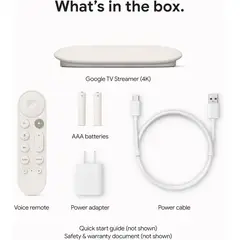 GOOGLE - Convertidor a un Smart TV de última generación TV Streamer 4K