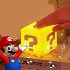 GENERICO - LAMPARA LED CUBO SUPER MARIO BROSS