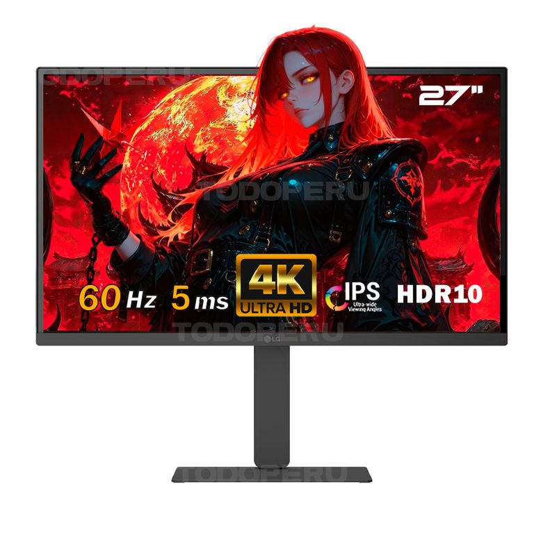 MONITOR 27U730A-B 274K UHDIPS60HZHDMIX2DPHEADPHONES-OUT 3-POLOS SOLO SONIDO