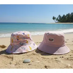 GENERICO - Sombrero Reversible de Dibujos Animados para niños Rosado