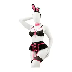 GENERICO - DISFRAZ DE CONEJITA PLAY LENCERIA SEXY