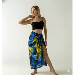 GENERICO - Pareo Pañoleta Playa Loro 180x100 cm HINDU