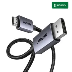 UGREEN - Cable Displayport DP a HDMI 4K 1080P120Hz Para Monitor Laptop PC AMD NVIDIA