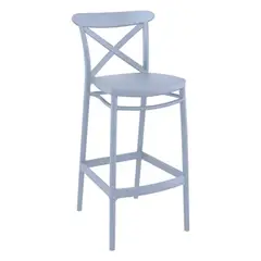 GENERICO - Banco Bar Modelo FLORENCIA GRIS CLARO