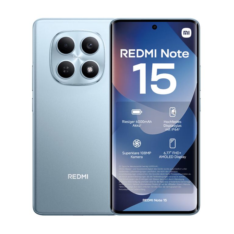 CELULAR NOTE 15 4G 256GB 8RAM AZUL GLACIAR REGISTRADO