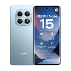 REDMI - CELULAR NOTE 15 4G 256GB 8RAM AZUL GLACIAR REGISTRADO
