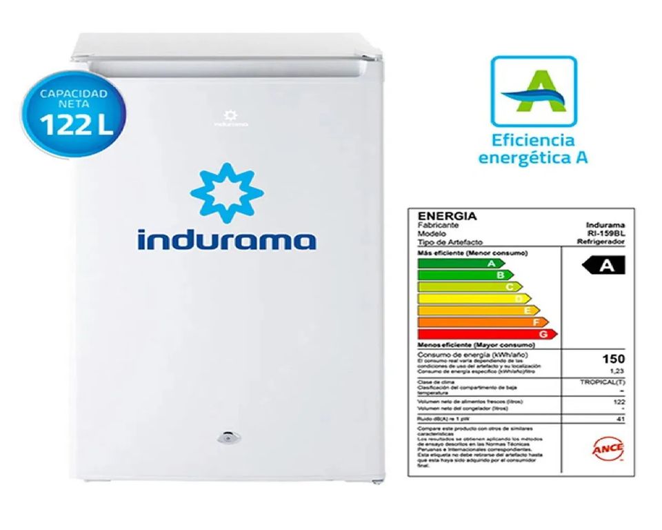 Frigobar RI-159BL 122 L – Blanco