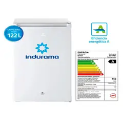 INDURAMA - Frigobar RI-159BL 122 L – Blanco