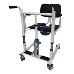 GENERICO - Silla de Traslado Multifuncional para Adulto Mayor con Elevación e Inodoro