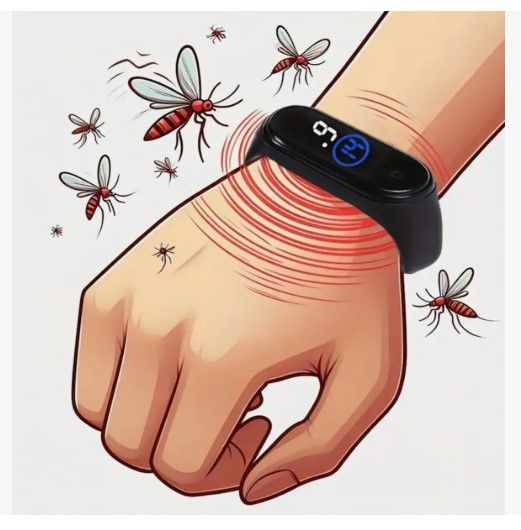 Pulsera Repelente de Mosquitos Unisex Reloj Brazalete Tecnologia Molecular
