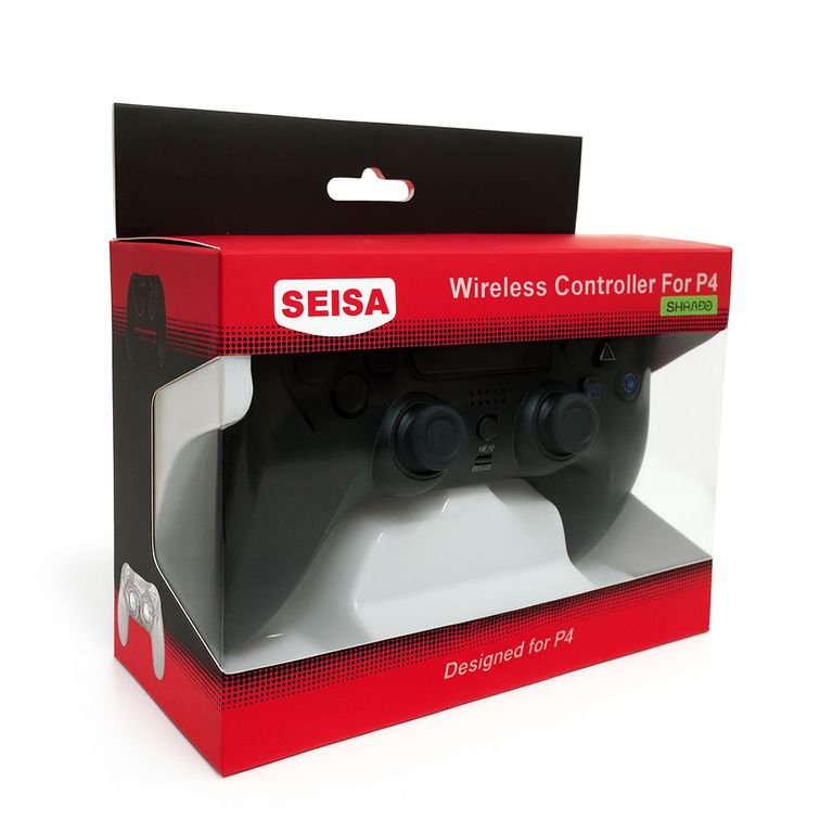 Control Inalámbrico para PS4 y PC con Sensor Hall L2 R2 Negro
