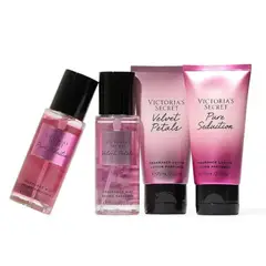 VICTORIA'S SECRET - SET DE REGALO VICTORIA SECRET 4 PIEZAS MINI MIST Y LOCION