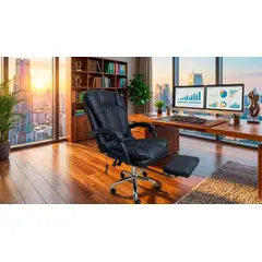 GENERICO - Silla de Gerencia con Diseño Elegante y Masajeador